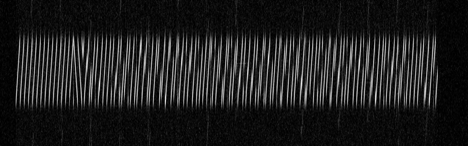 Spectrogram of the SF10 ACK, a clean chirp